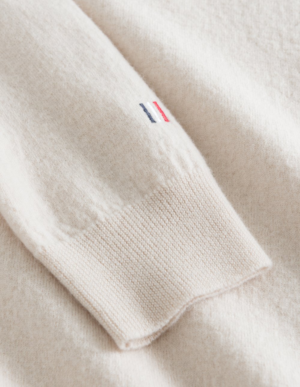 ETHAN WOOL KNIT - IVORY