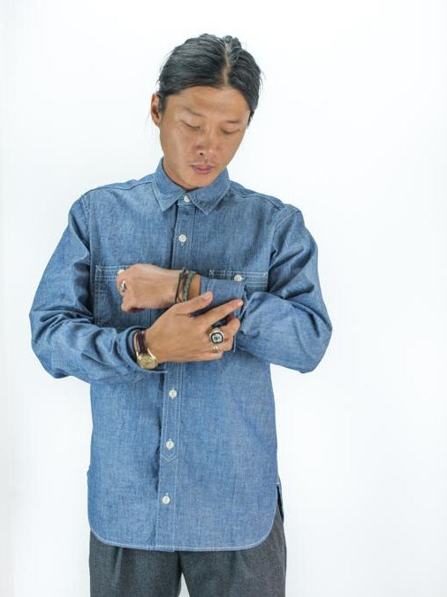 CHAMBRAY WORKSHIRT - MADE IN NYC