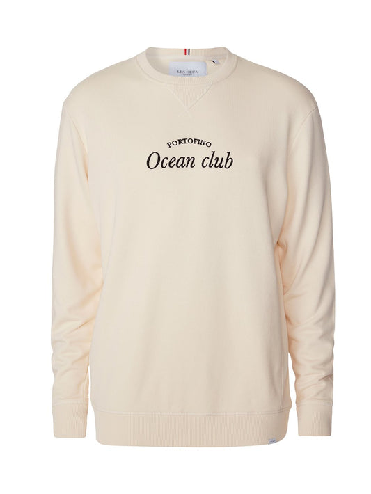 OCEAN CLUB SWEATSHIRT - IVORY